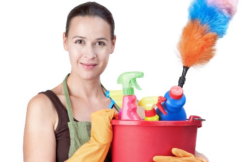 Professional oven cleaning service in a SW8 kitchen