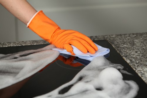 Professional sofa cleaning in a SW8 living room with local property access in mind