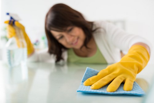 Detailed kitchen end of tenancy cleaning in a local SW8 flat