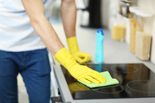 Detailed move in cleaning in a modern SW8 property