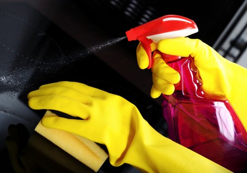 Regular cleaning of a modern apartment kitchen in SW8