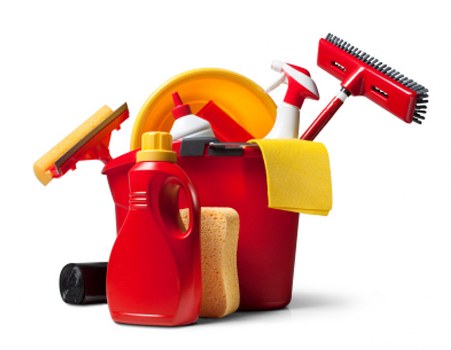 Professional office cleaner maintaining desks, floors, and shared areas in SW8
